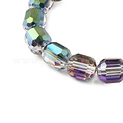 Chapelets de perles en verre électroplaqué&nbsp;GLAA-G112-07I