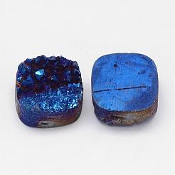 Perline di cristallo di quarzo naturale druzy elettrolitico&nbsp;G-G888-05B