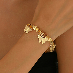 Bracelets à breloques papillon en fer de style bohème&nbsp;EN8355