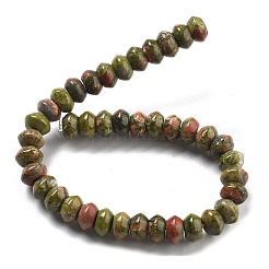 Perline Unakite naturali fili&nbsp;G-P559-A06-01