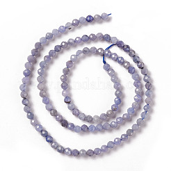 Perline tanzanite naturale fili&nbsp;G-F717-17A