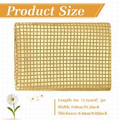 Tessuto in poliestere con paillettes&nbsp;AJEW-WH0348-452C