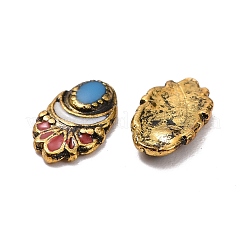 Legierung Schmelz Cabochons&nbsp;MRMJ-TAC0005-05D