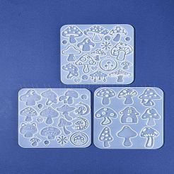 3 Stück 3 Stile Oster-DIY-Anhänger-Formen&nbsp;AJEW-FS0001-36