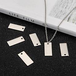 Pendentifs vierges estampés en acier inoxydable 304 résistant au ternissement&nbsp;STAS-S028-05