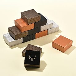 12 Stück Schmuckset-Schachteln aus Papier in 4 Farben&nbsp;CON-FS0001-24