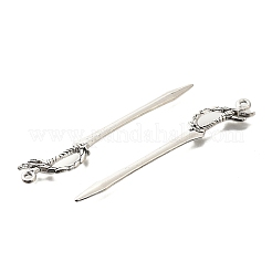 Gros pendentifs en alliage de style tibétain&nbsp;FIND-G078-32E-AS