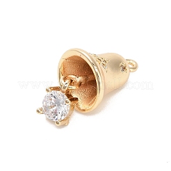 Pendentifs avec zircon cubiques à micro-pavés en laiton&nbsp;LS-KK-D427-03G