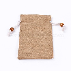 Pochettes en toile de jute&nbsp;ABAG-L006-B-05