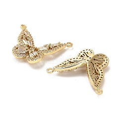 Pendentifs avec zircon cubiques à micro-pavés en laiton&nbsp;KK-K355-31G