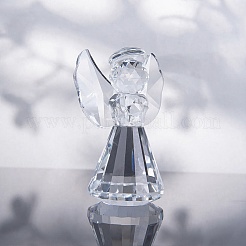 1 Stück Glasengel-Displaydekoration&nbsp;AJEW-DJ0002-49A