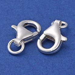 Fermoirs à pince de homard en 925 argent sterling&nbsp;STER-K167-074C-S