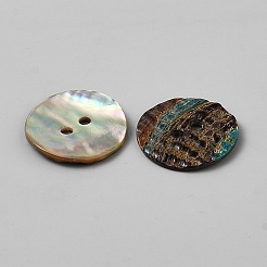 Pulsanti shell a 2 foro&nbsp;BUTT-WH0030-71G