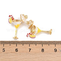 Ciondoli smaltato in ottone&nbsp;X-KK-B157-20G-01