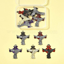 10 pz 5 colori lega smalto stile gotico pendenti&nbsp;FIND-FS0004-29