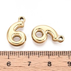 Pendentifs en acier inoxydable 304 avec placage ionique (IP)&nbsp;STAS-N109-261G-G