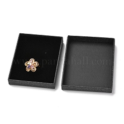 Ringbox aus rechteckigem Kraftpapier&nbsp;CBOX-L010-B04