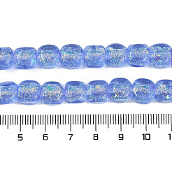 Fili di perline di lampwork in lamina fatti a mano&nbsp;FOIL-K003-05C