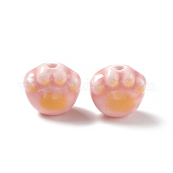 Perline porcellana stampato fatto a mano&nbsp;PORC-F006-01B