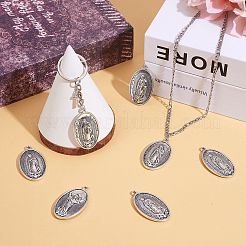 20 pièces pendentifs en alliage de style tibétain&nbsp;FIND-SZ0005-95