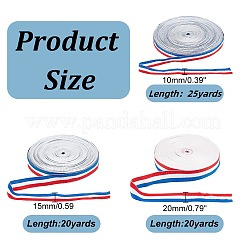Ruban polyester trois tons de 65 mètre&nbsp;OCOR-PH0002-16