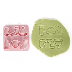 Weihnachtsthema ABS-Kunststoff-Plastilin-Werkzeuge&nbsp;X-CELT-PW0003-003C