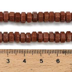 Perle sintetiche Goldstone fili&nbsp;G-G317-A06-3x6mm