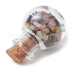 3 décoration de bouteille de souhait en verre&nbsp;PALLOY-JF03094