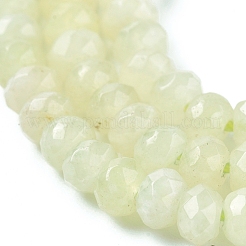 Gefärbte natürliche Malaysia Jade Rondelle Perlen&nbsp;G-E316-2x4mm-51