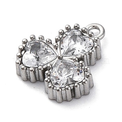 Ionenplattierung (IP) 304 Edelstahl Zirkonia Anhänger&nbsp;STAS-R141-05P-03