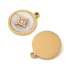 304 Edelstahl-Emaille-Anhänger&nbsp;STAS-P380-59G