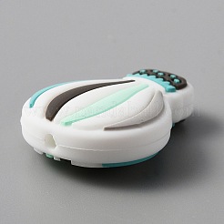 Perle di silicone&nbsp;LS-AJEW-WH0304-20B