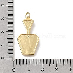 Micro cuivres ouvrent zircone cubique pendentifs de bouteilles&nbsp;KK-D431-051A-01