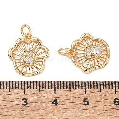 Anhänger aus klarem Zirkonia aus Messing&nbsp;XGRQ3K265-535G