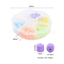 6 Farben Fimo Perlenstränge&nbsp;CLAY-YW0001-18