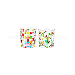2 stücke 2 arten glas kristall tasse&nbsp;AJEW-GA0007-39