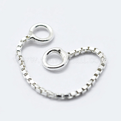 925 Boxkette aus Sterlingsilber&nbsp;STER-K171-10S