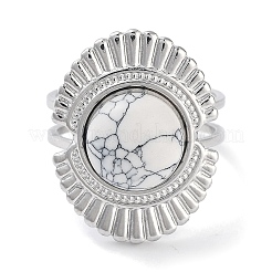 Ionenplattierung (IP) 304 Edelstahlring&nbsp;RJEW-B059-07P-02