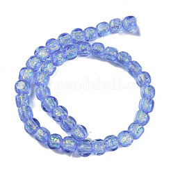Fili di perline di lampwork in lamina fatti a mano&nbsp;FOIL-K003-05C