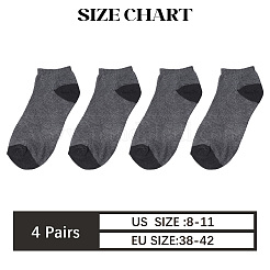Polyester-Söckchen für Herren&nbsp;AJEW-WH20060-43