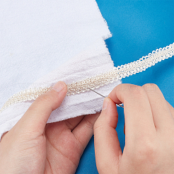 10 yard de garniture en dentelle tressée en polyester mille-pattes&nbsp;OCOR-GF0001-55D