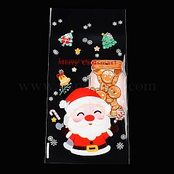 Selbstklebende Plastiktüte zum Backen mit Weihnachtsmotiv&nbsp;ABAG-F006-03