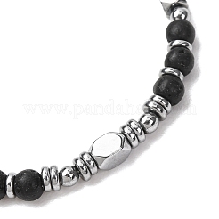 Bracelets réglables en acier inoxydable 304 avec perles de pierres précieuses&nbsp;FS-WG23DE2-13