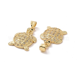 Pendentifs en laiton avec zircone cubique&nbsp;KK-G453-14G