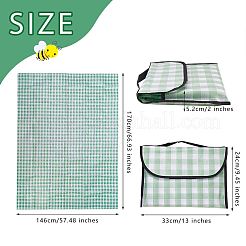 Tragbare Picknickmatte aus Vliesstoff mit Schottenmuster&nbsp;JX572B-01