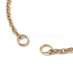Verstellbare 304 Edelstahl-Kabelketten zur Herstellung von Armbändern&nbsp;AJEW-JB01216-01
