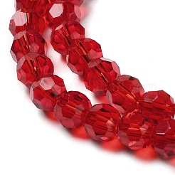 Perle di vetro trasparente&nbsp;X-EGLA-A035-T6mm-D07