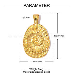Pendentifs en acier inoxydable 304&nbsp;SA-OY002-85G