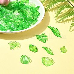 120pcs 8 Arten transparente Acrylanhänger&nbsp;OACR-FS0001-71