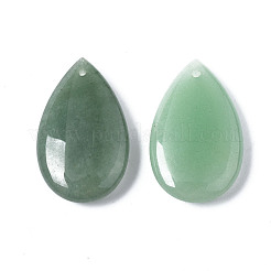Pendenti avventurina verde naturale&nbsp;G-S299-124B